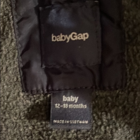 Baby Gap Navy fleece lined down snow suit - Picture 2 of 2
